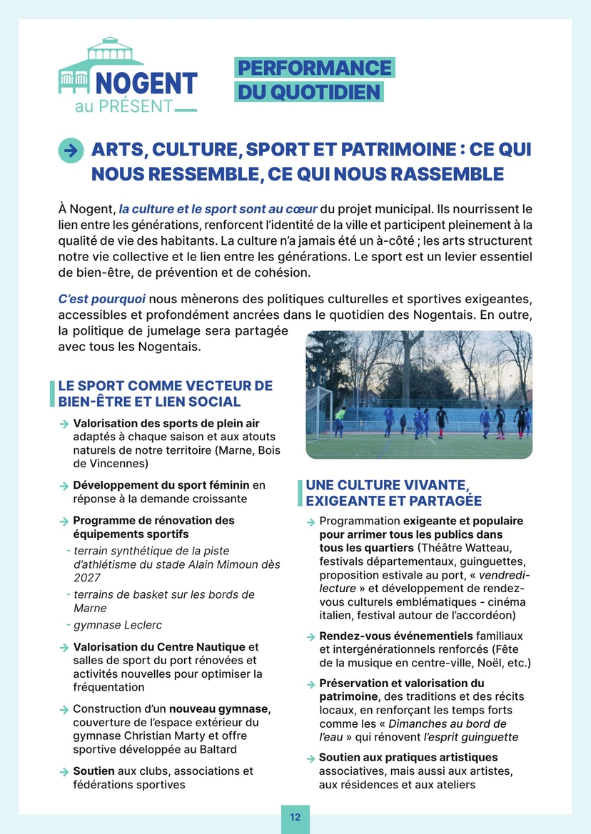 Programme Nogent au Présent - Page 12