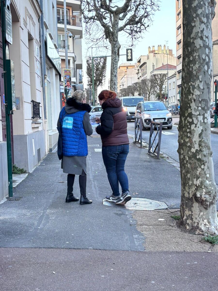 Tractage dans les rues de Nogent - Février 2026