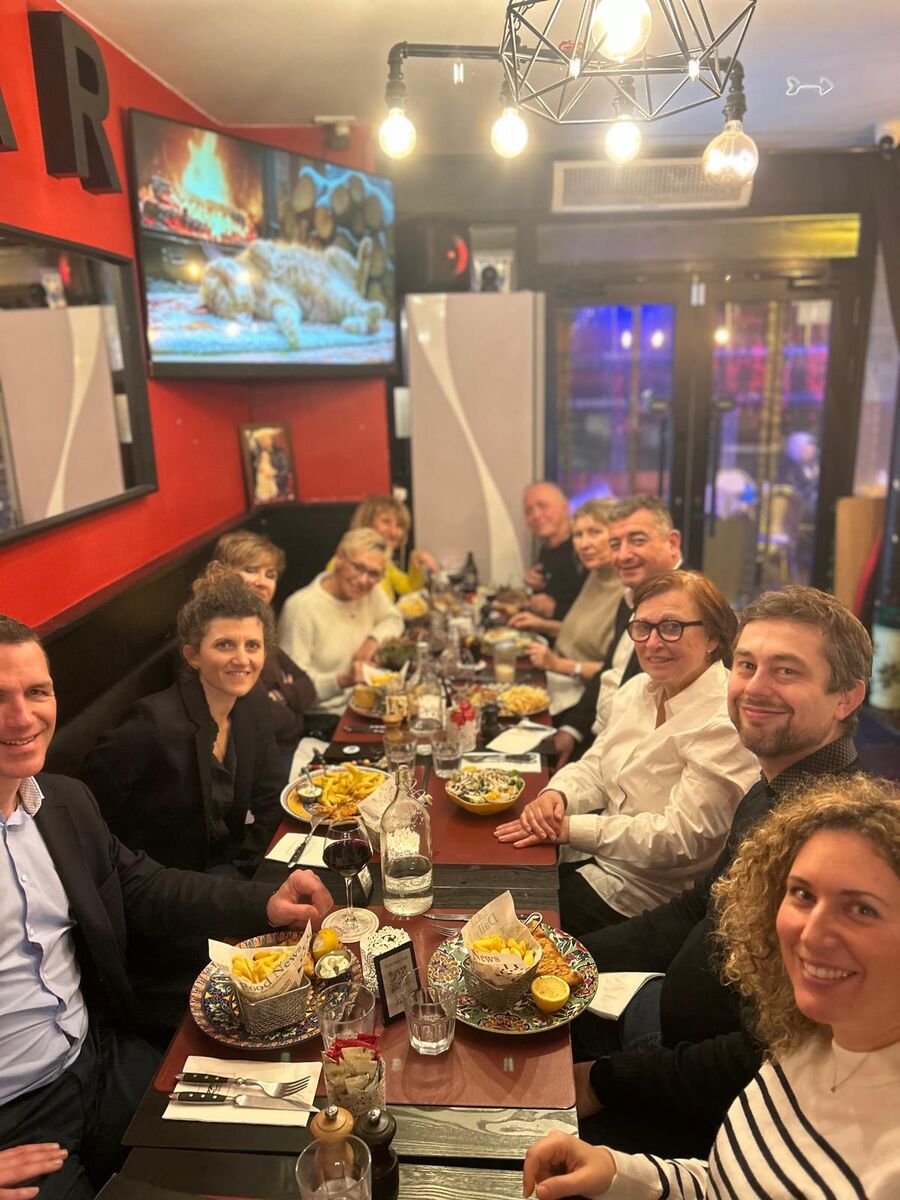 Dîner d'équipe - Février 2026