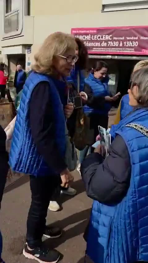 Valérie Pécresse - Sur le marché